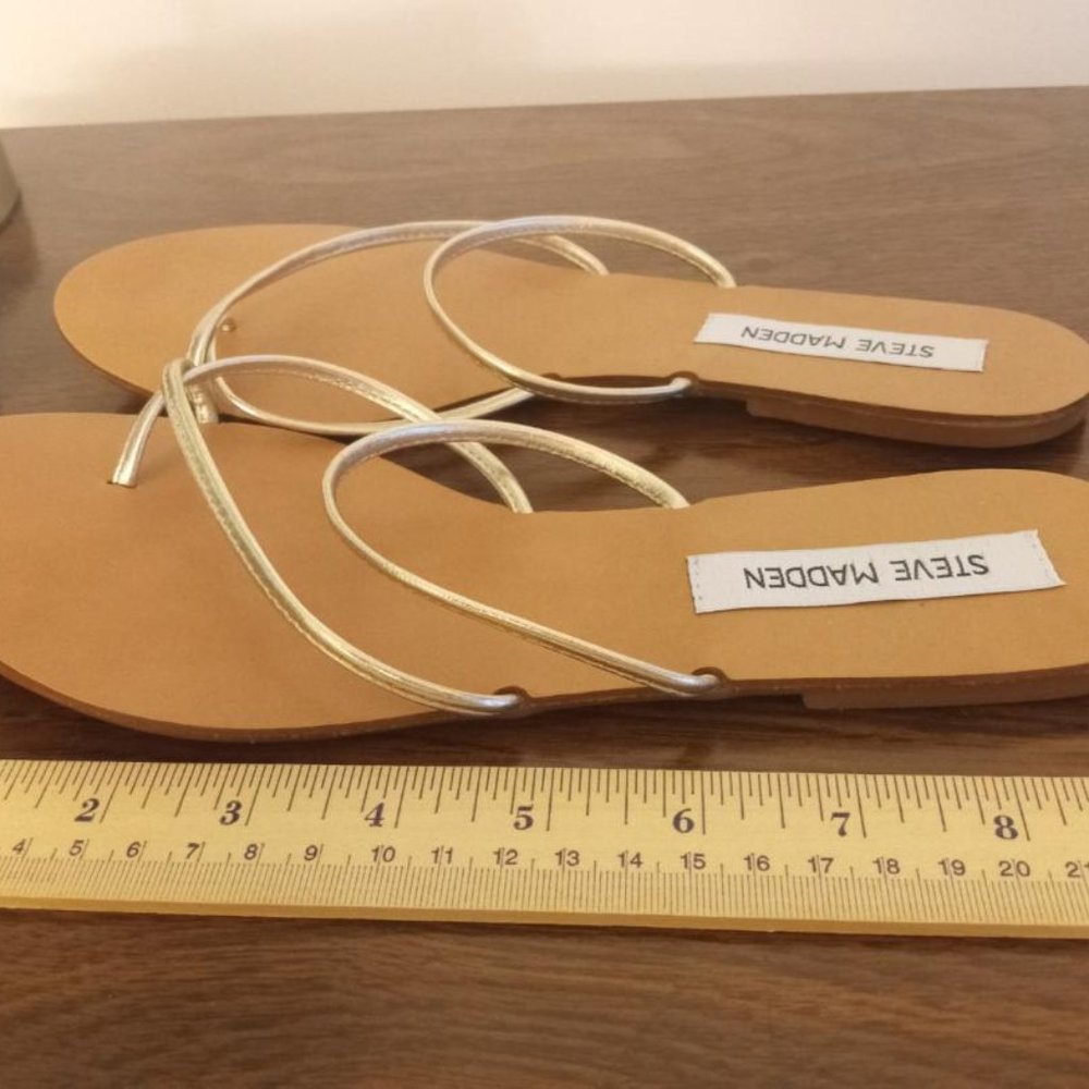 Steve Madden Leather Slides